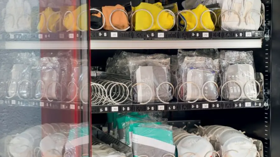 DPI e installazione di distributori automatici: i vantaggi per le aziende